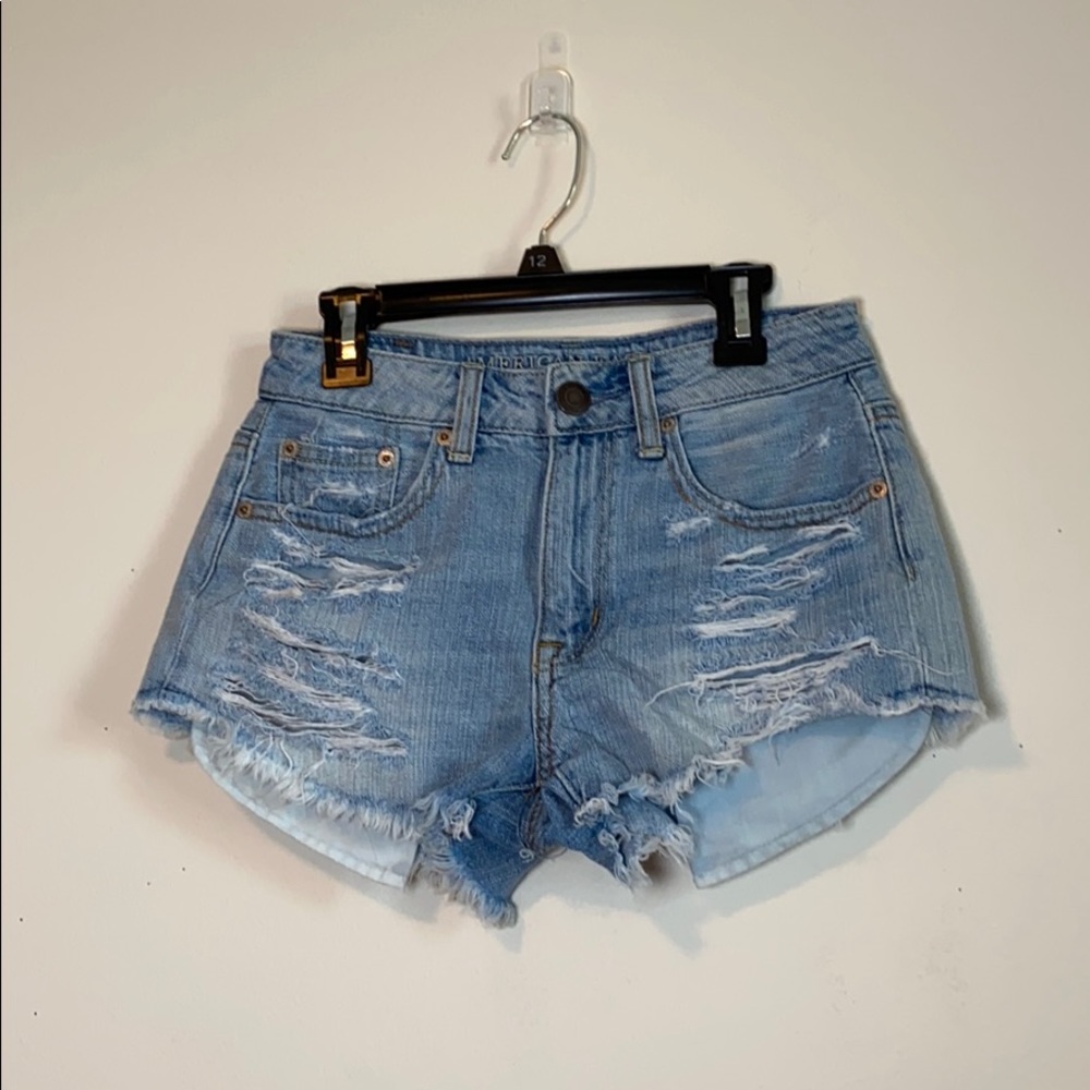 Junior Jean Ripped Shorts